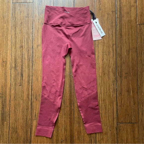 SHEFIT Seamless Leggings in Black Cherry - Picture 8 of 12